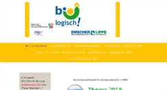 Desktop Screenshot of bio-logisch-nrw.de